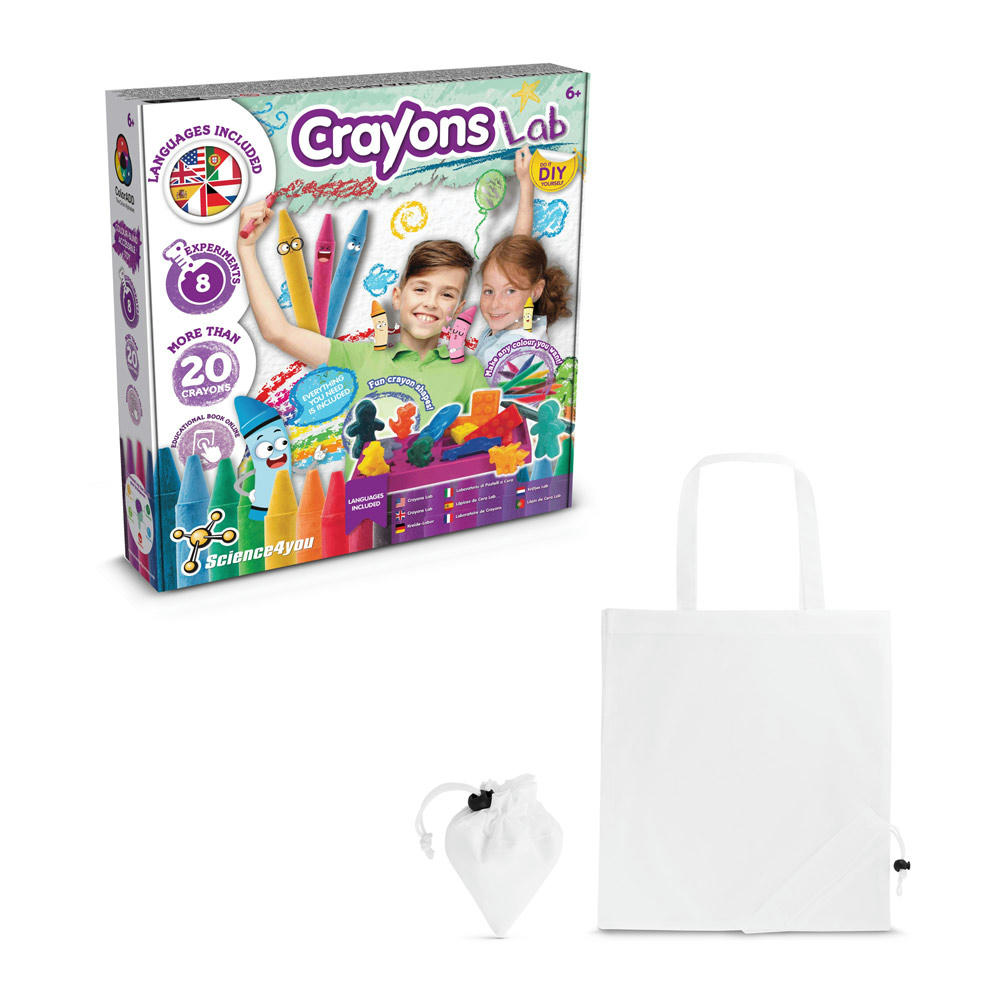 Crayon Factory Kit II. Lernspiel lieferung inklusive einer faltbaren geschenktasche aus 190T