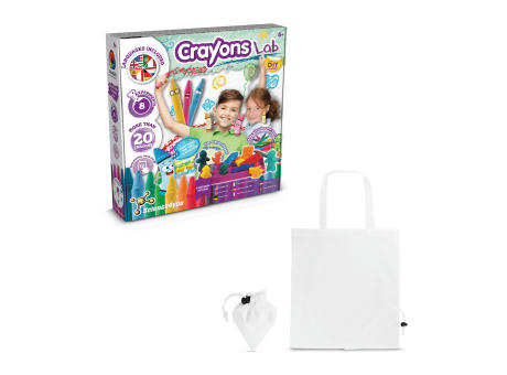 Crayon Factory Kit II. Lernspiel lieferung inklusive einer faltbaren geschenktasche aus 190T