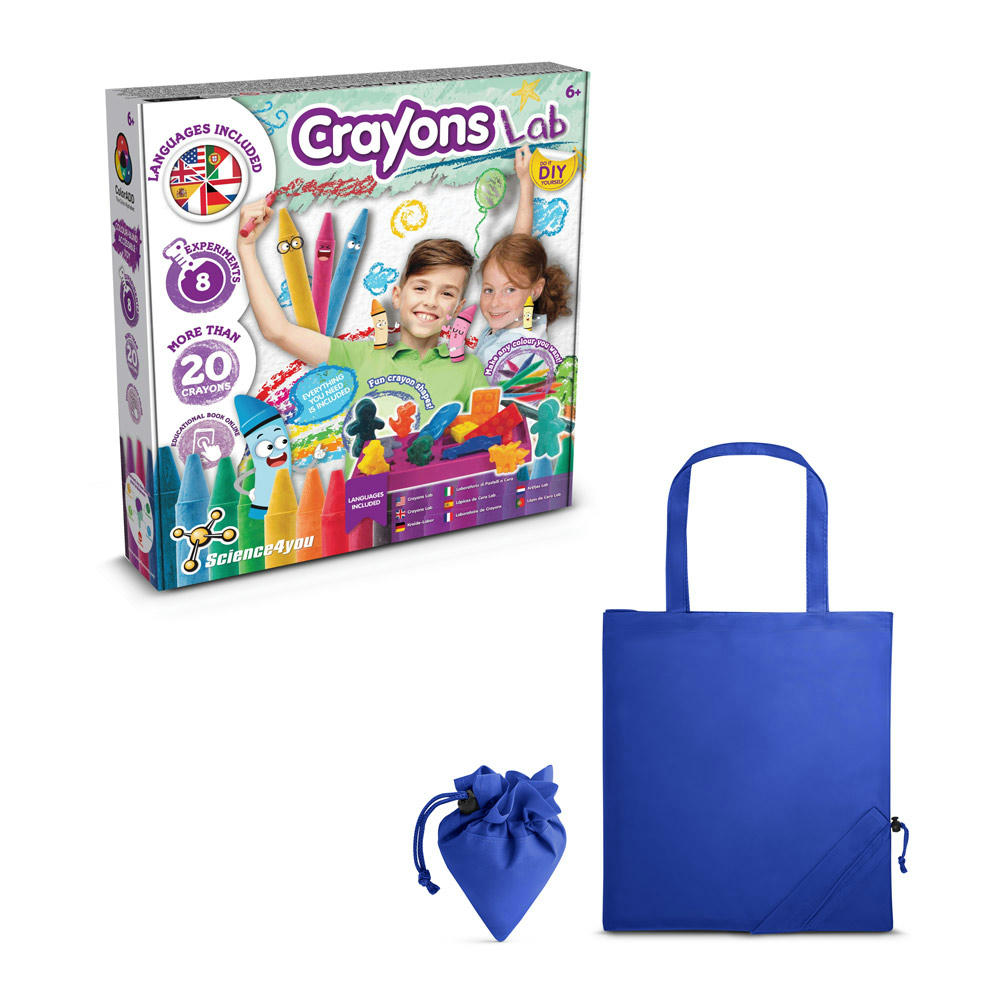 Crayon Factory Kit II. Lernspiel lieferung inklusive einer faltbaren geschenktasche aus 190T