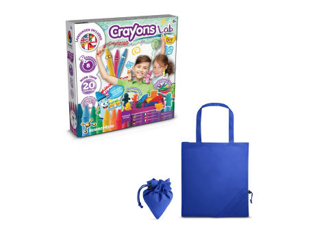 Crayon Factory Kit II. Lernspiel lieferung inklusive einer faltbaren geschenktasche aus 190T