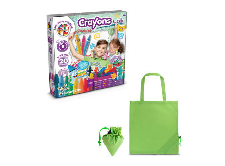 Crayon Factory Kit II. Lernspiel lieferung inklusive einer faltbaren geschenktasche aus 190T