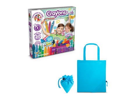 Crayon Factory Kit II. Lernspiel lieferung inklusive einer faltbaren geschenktasche aus 190T