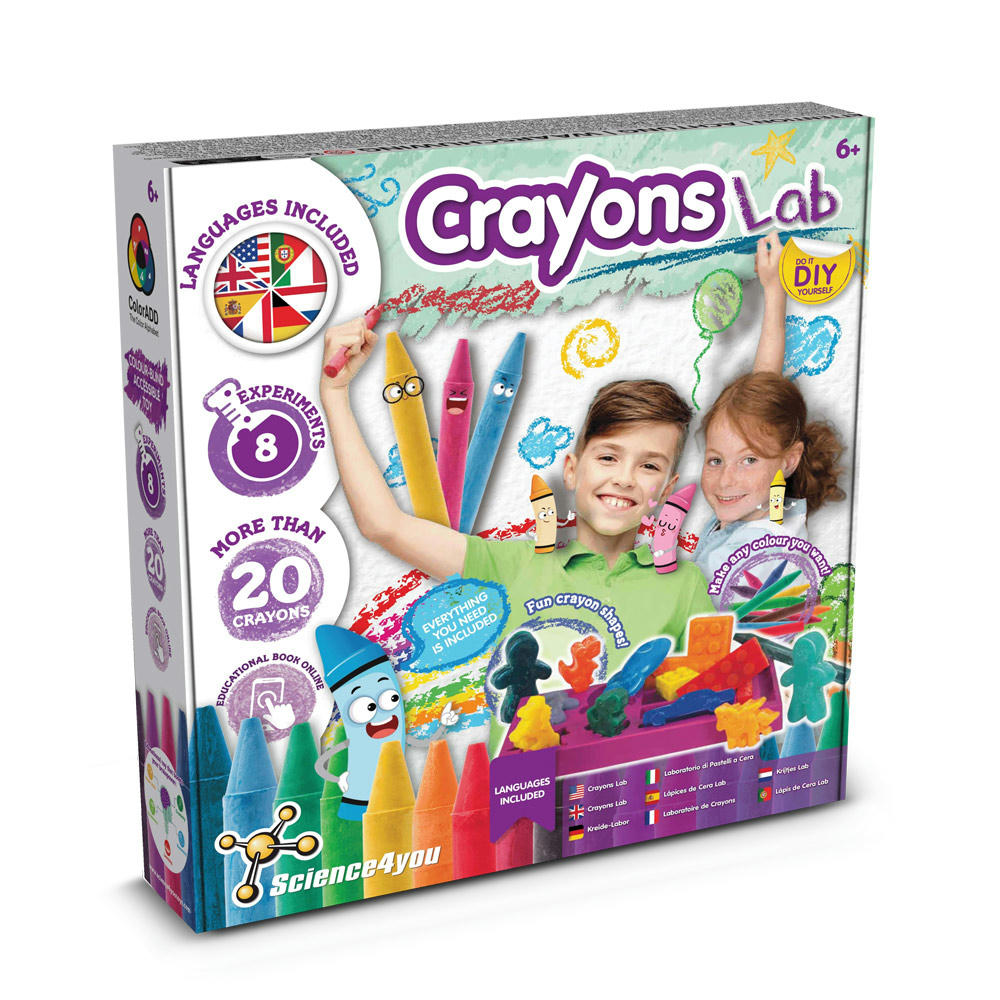 Crayon Factory Kit III. Lernspiel lieferung inklusive einer kraftpapiertasche (100 g/m²)