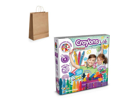 Crayon Factory Kit IV. Lernspiel lieferung inklusive einer kraftpapiertasche (115 g/m²)