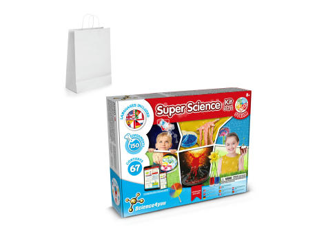 6 in 1 Super Science Kit II. Lernspiel lieferung inklusive einer kraftpapiertasche (100 g/m²)