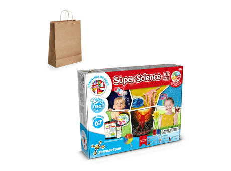 6 in 1 Super Science Kit III. Lernspiel lieferung inklusive einer kraftpapiertasche (115 g/m²)