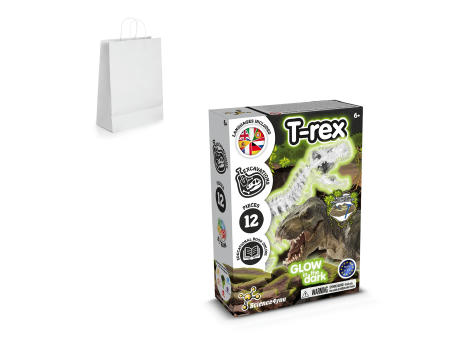 Fossil Excavation Kit II. Lernspiel lieferung inklusive einer kraftpapiertasche (90 g/m²), aus FSC™-zertifiziertem Material und anderen kontrollierten Materialien hergestellt