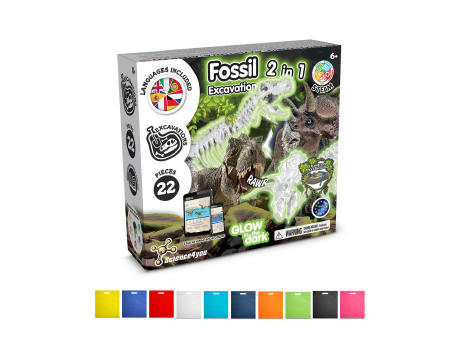 2 in 1 Fossil Excavation Kit IV. Lernspiel lieferung inklusive einer non-woven tasche (80 g/m²)