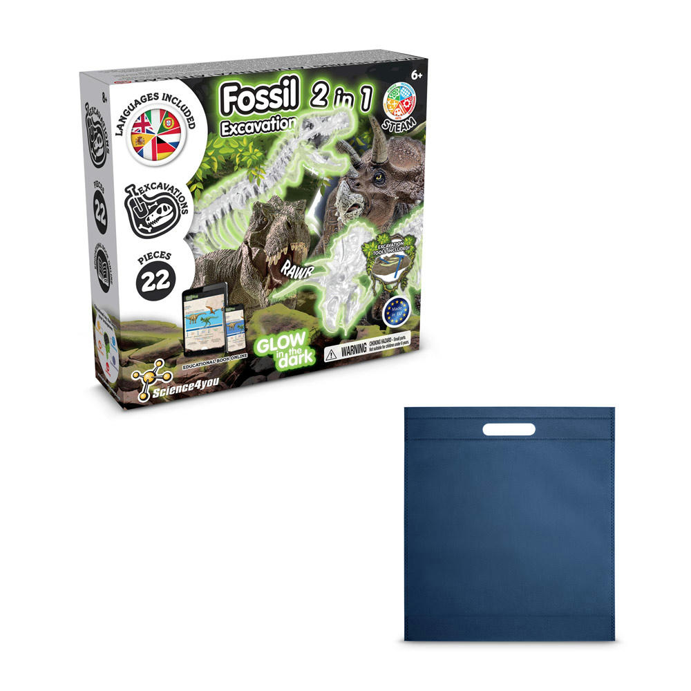 2 in 1 Fossil Excavation Kit IV. Lernspiel lieferung inklusive einer non-woven tasche (80 g/m²)