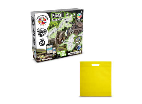 2 in 1 Fossil Excavation Kit IV. Lernspiel lieferung inklusive einer non-woven tasche (80 g/m²)