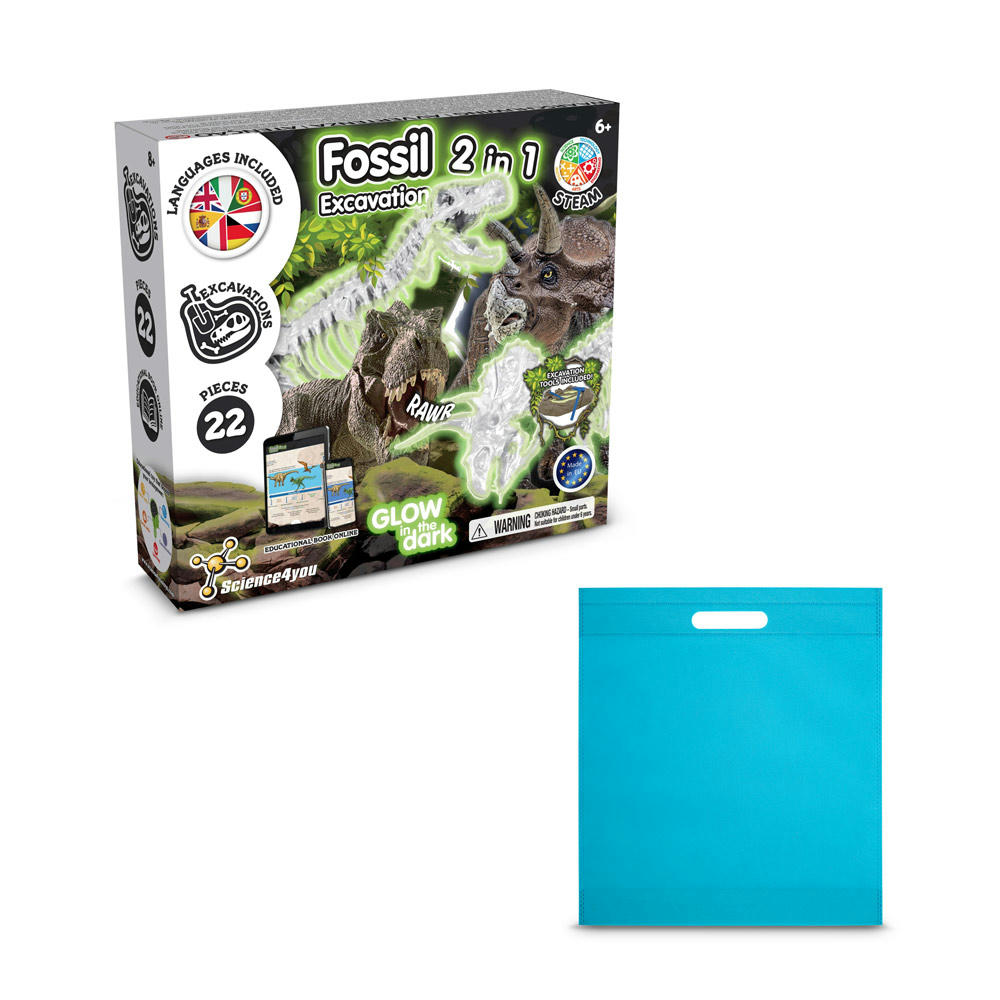 2 in 1 Fossil Excavation Kit IV. Lernspiel lieferung inklusive einer non-woven tasche (80 g/m²)