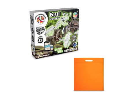 2 in 1 Fossil Excavation Kit IV. Lernspiel lieferung inklusive einer non-woven tasche (80 g/m²)