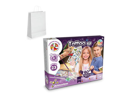 Tattoo Factory Kit II. Lernspiel lieferung inklusive einer kraftpapiertasche (100 g/m²)