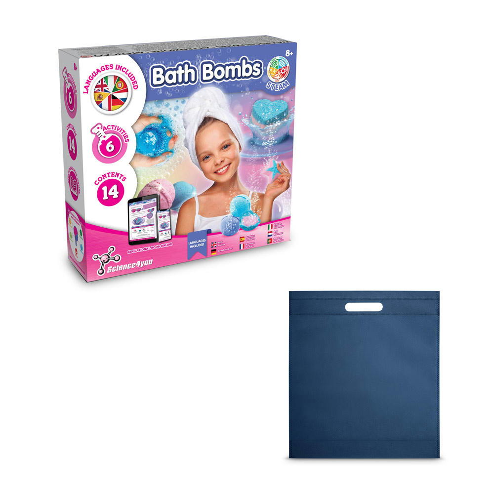 Bath Bombs Kit IV. Lernspiel lieferung inklusive einer non-woven tasche (80 g/m²)