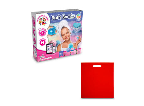 Bath Bombs Kit IV. Lernspiel lieferung inklusive einer non-woven tasche (80 g/m²)