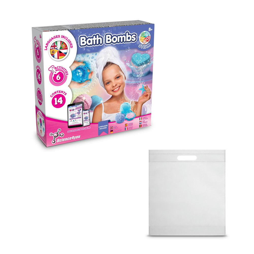 Bath Bombs Kit IV. Lernspiel lieferung inklusive einer non-woven tasche (80 g/m²)