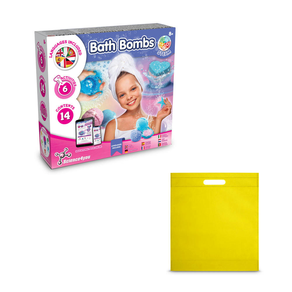 Bath Bombs Kit IV. Lernspiel lieferung inklusive einer non-woven tasche (80 g/m²)