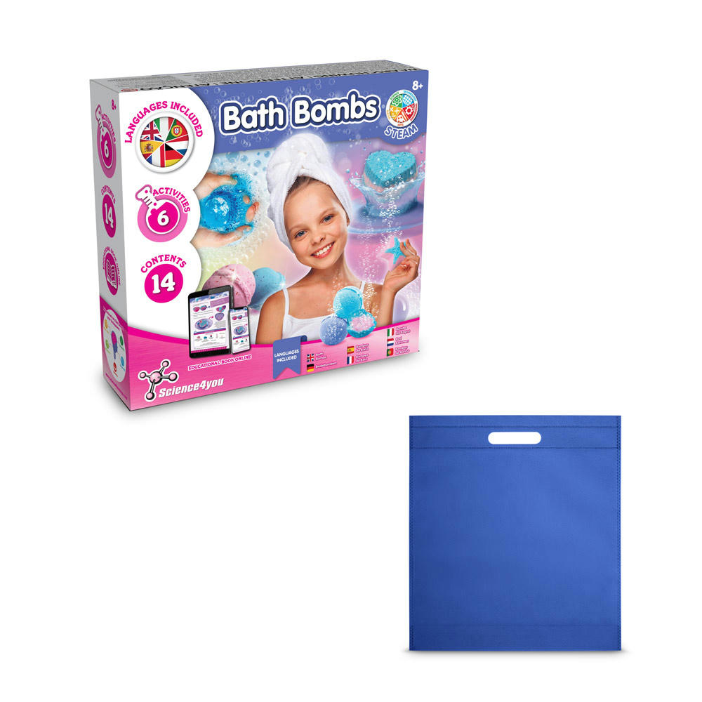 Bath Bombs Kit IV. Lernspiel lieferung inklusive einer non-woven tasche (80 g/m²)