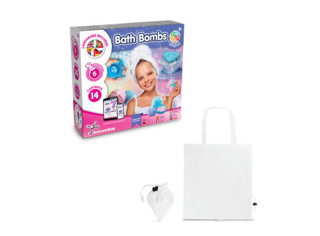 Bath Bombs Kit V. Lernspiel lieferung inklusive einer faltbaren geschenktasche aus 190T