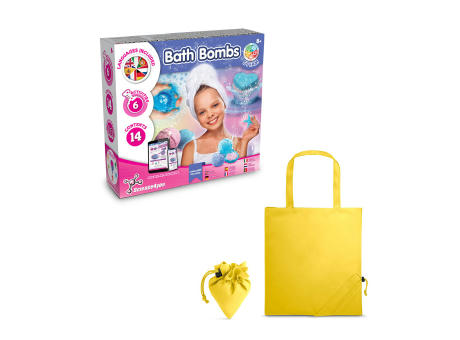 Bath Bombs Kit V. Lernspiel lieferung inklusive einer faltbaren geschenktasche aus 190T