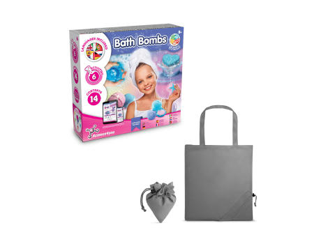 Bath Bombs Kit V. Lernspiel lieferung inklusive einer faltbaren geschenktasche aus 190T