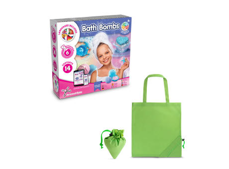 Bath Bombs Kit V. Lernspiel lieferung inklusive einer faltbaren geschenktasche aus 190T