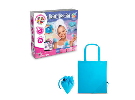 Bath Bombs Kit V. Lernspiel lieferung inklusive einer faltbaren geschenktasche aus 190T