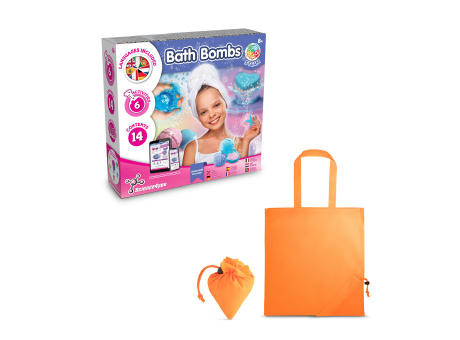 Bath Bombs Kit V. Lernspiel lieferung inklusive einer faltbaren geschenktasche aus 190T