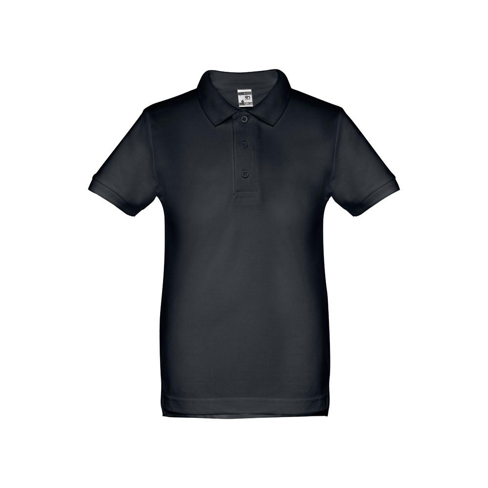 THC ADAM KIDS. Kurzärmeliges Baumwoll-Poloshirt für Kinder (unisex)