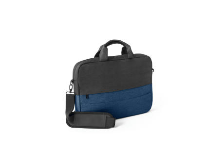 GENOA. Gepolsterte Laptoptasche aus hochdichtem, recyceltem 600D-Polyester 15“