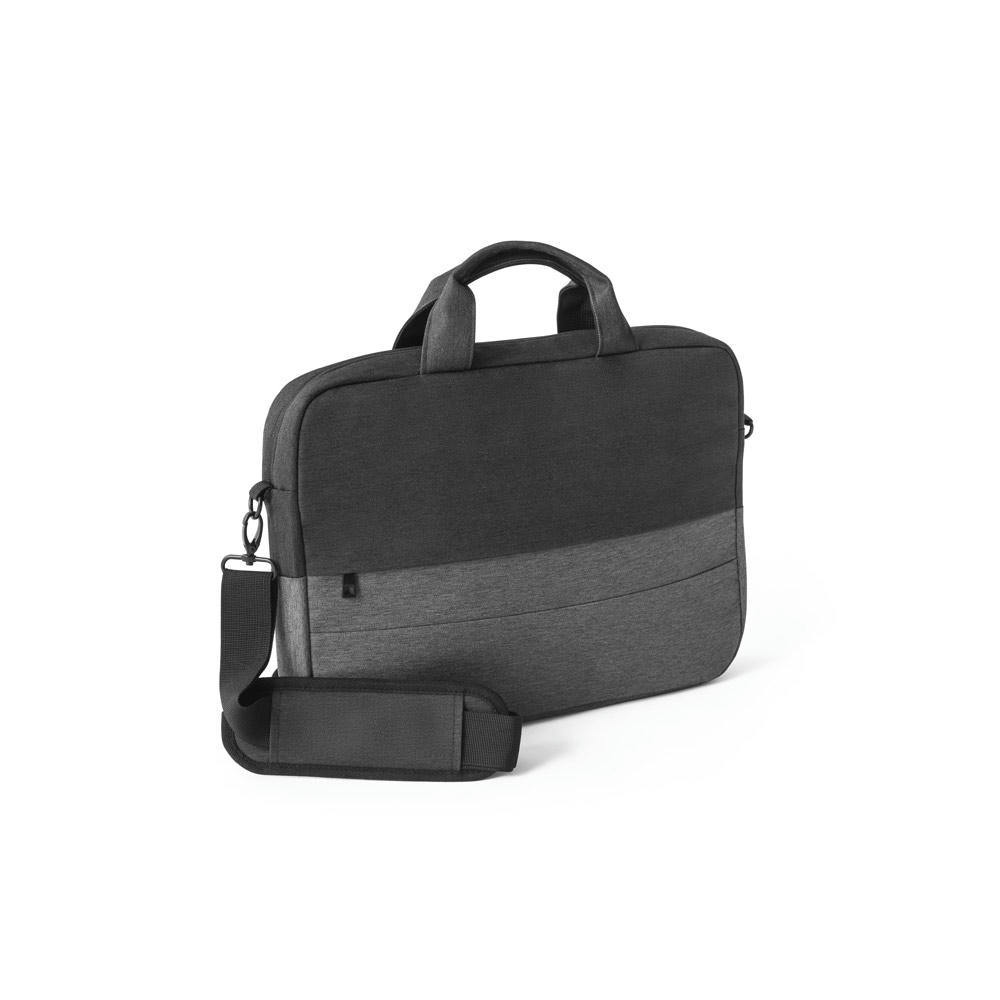 GENOA. Gepolsterte Laptoptasche aus hochdichtem, recyceltem 600D-Polyester 15“