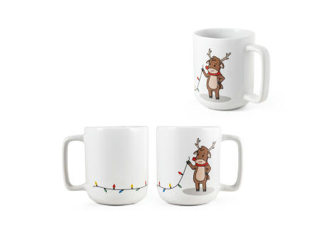 REINDEER. Becher mit Weihnachtsdruck 330 ml