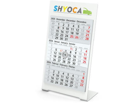 Tischkalender Desktop 3 Color Bestseller