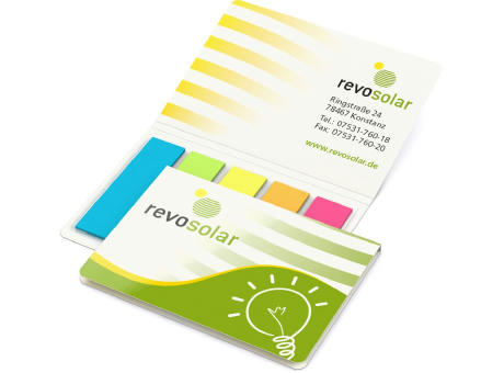 Haftmarker-Set Memo-Card Papiermarker Recycling