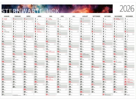 Wandplaner Cosmos Bestseller
