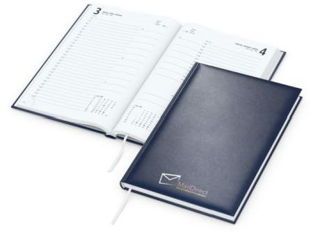 Tageskalender Basic Mo.–Fr. je 1 Seite 320 Seiten Kunstleder-Hardcover