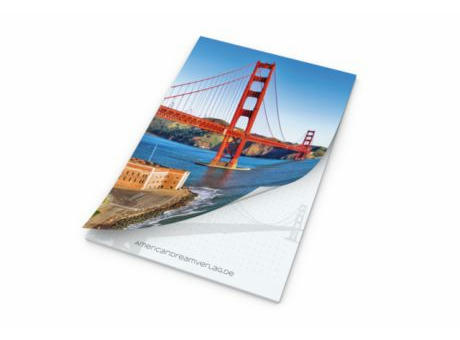 Schreibblock Cover Seiten/Deckblatt individuell gestaltbar