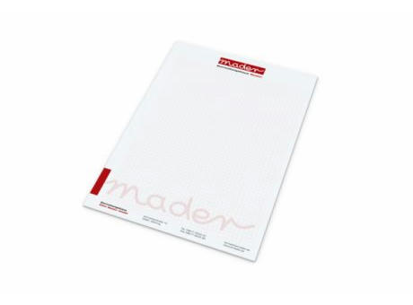 Schreibblock Seiten individuell gestaltbar