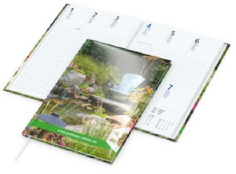 Wochenkalender Media 175 × 245 mm Papier-Hardcover