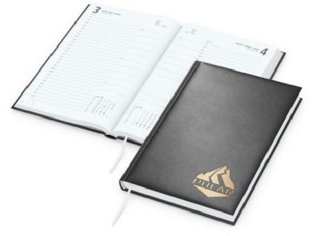 Tageskalender Advance Mo.–So. je 1 Seite Kunstleder-Hardcover