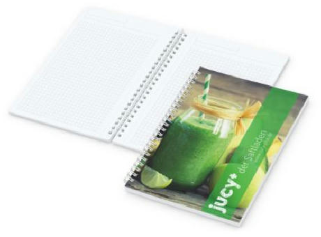 Notizbuch Spiralbindung Meeting-Book 50 Blatt Titel individuell bedruckt