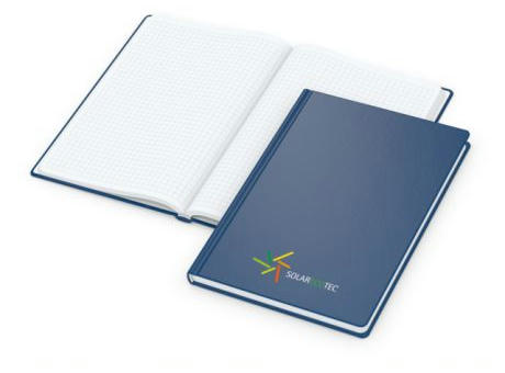 Notizbuch Hardcover Easy-Book Vollkaro A5