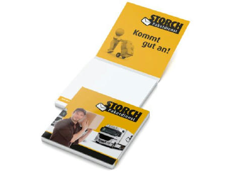 Haftnotizblock Cover Karton Format mittel Karton-Umschlag