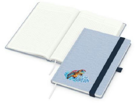 Notizbuch Ocean-Book RECYCLING rPET-Hardcover farbig A5