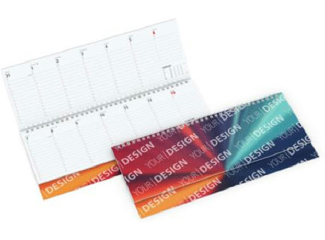 Tisch-Querkalender Signal 1 Woche = 1 Seite 8–20 Uhr