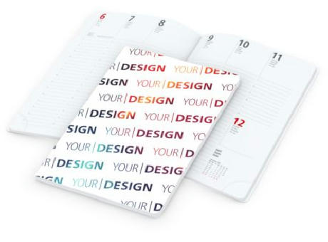 Wochenkalender Prestige-Flexx A5 Naturkarton-Softcover individuell bedruckt