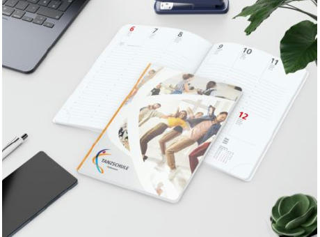 Wochenkalender Prestige-Flexx A5 Naturkarton-Softcover individuell bedruckt