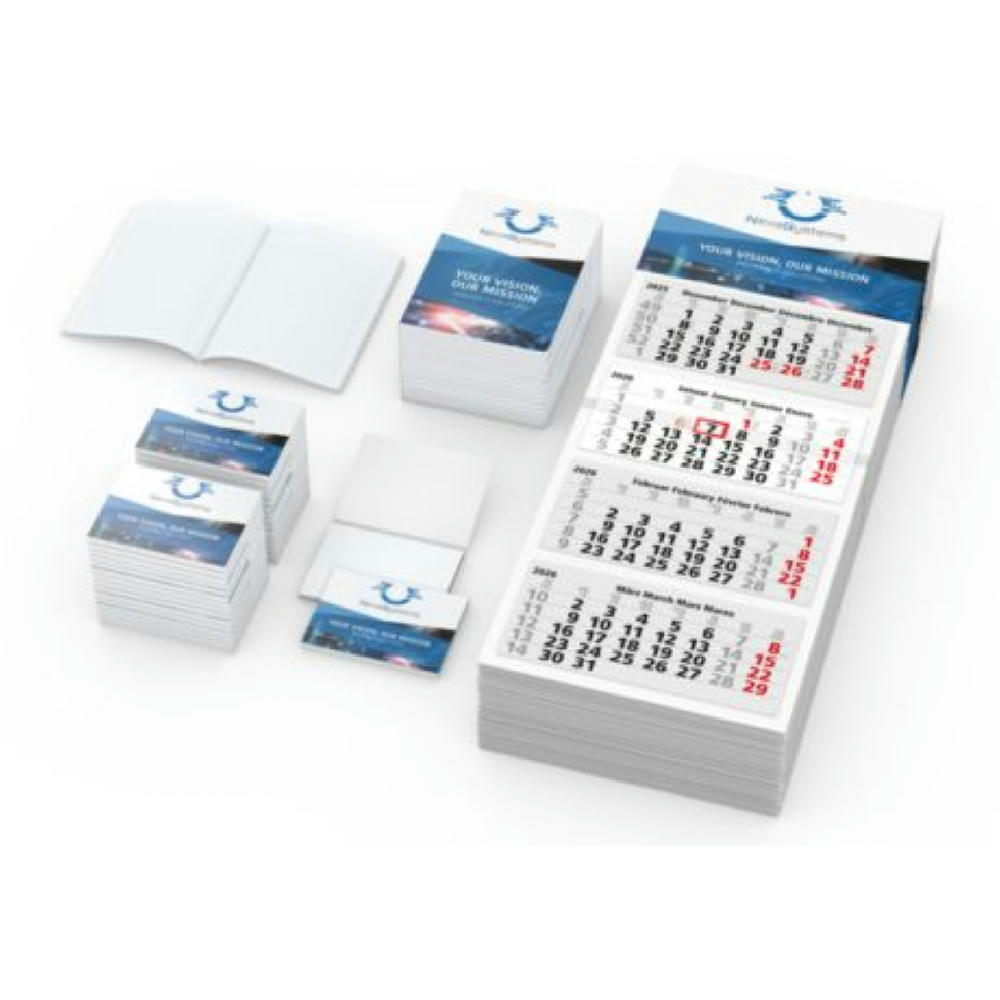 Spar-Set Office 250 Kalender Haftnotizen Notizbücher