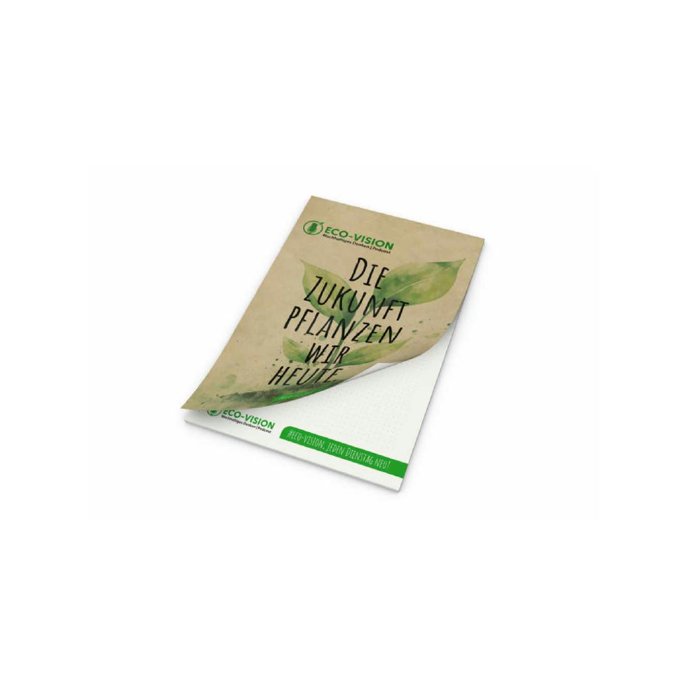 Schreibblock Cover Recycling-Inhaltspapier Seiten/Deckblatt individuell