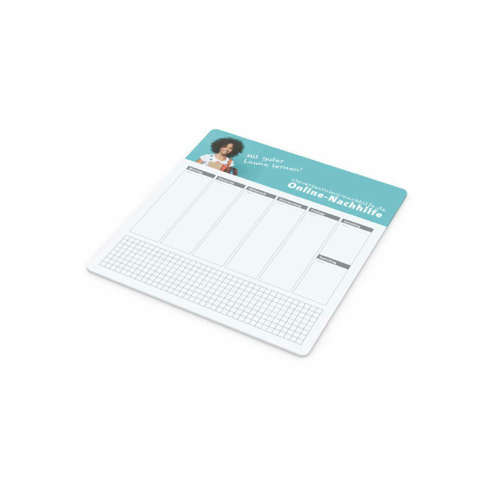 Haftnotiz-Mousepad Haftnotizblock extra groß